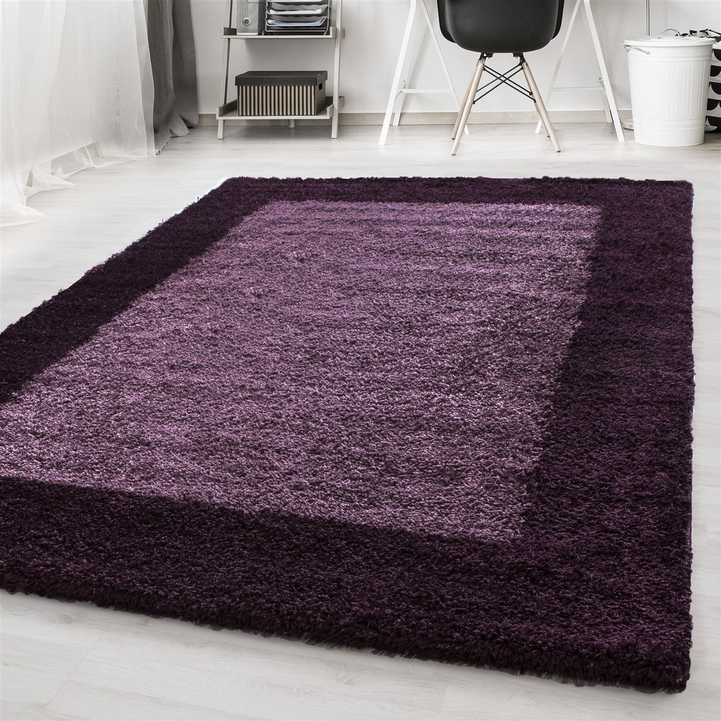 Hochflor Shaggy Zottelteppich Wohnzimmer Schlafzimmer